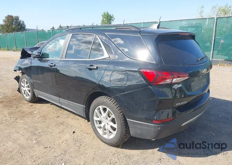 2022 Chevrolet Equinox Awd Lt из США, поврежденный, VIN 3GNAXUEV3NL308356